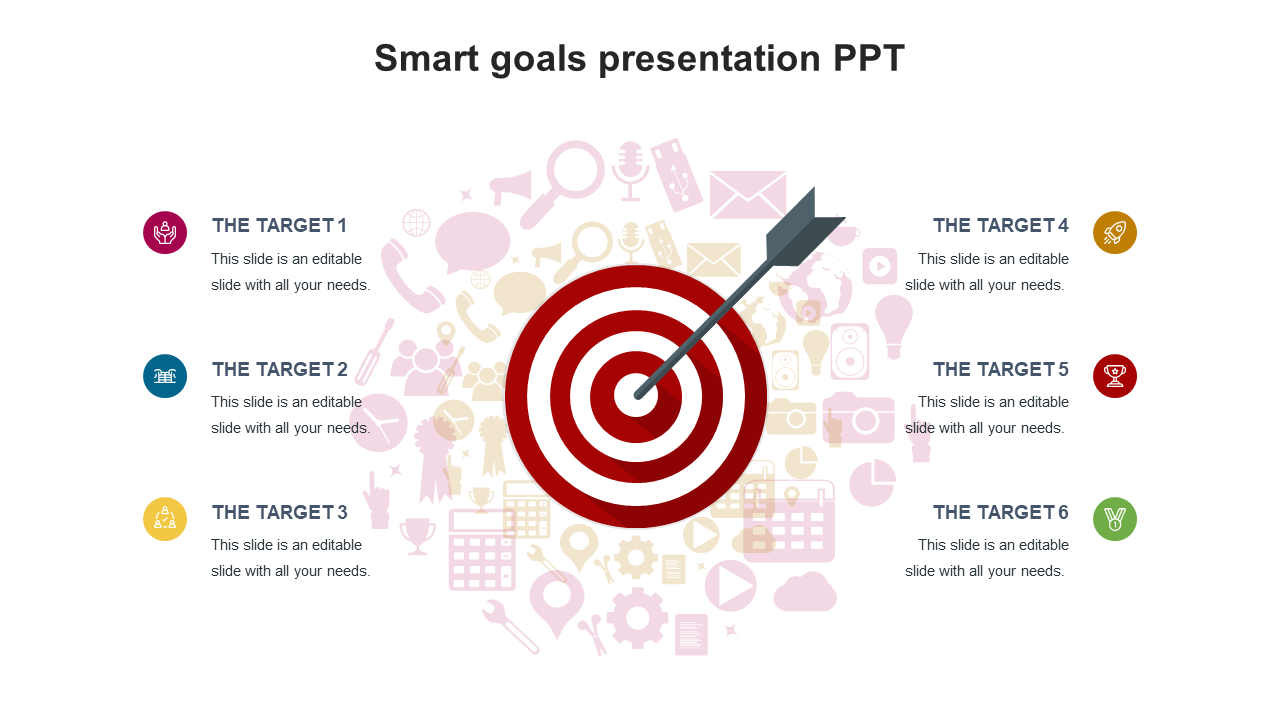 Smart Goals Presentation PPT Readily Available For You